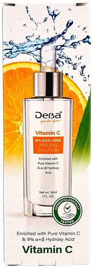 Пилинг для лица « Vitamin C 9% AHA+BHA Peeling Solution»