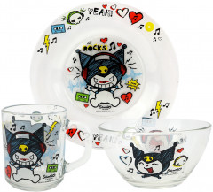 Набор посуды детской «Куроми. Рок» - Фото 1