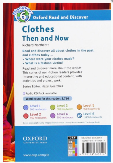 Oxford Read and Discover 6. Clother Then and Now