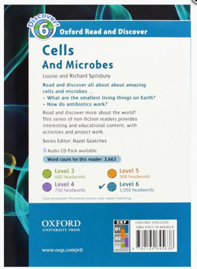 Oxford Read and Discover 6. Cells And Microbes