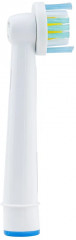 Набор насадок сменных средней жесткости для электрической зубной щетки KAB-4 «White» - Фото 6