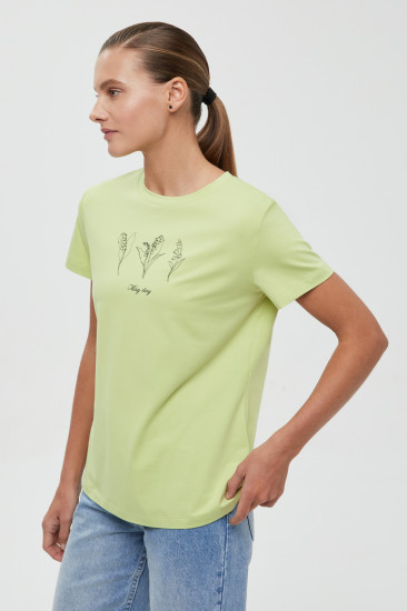 Футболка женская приталенного силуэта