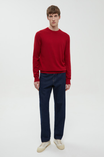 Базовый джемпер мужской прямого кроя