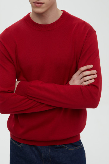 Базовый джемпер мужской прямого кроя