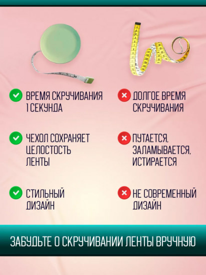 Лента-рулетка сантиметровая
