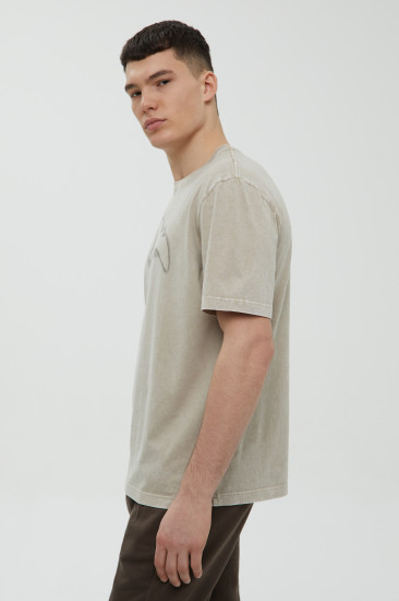 Футболка мужская из хлопка с принтом