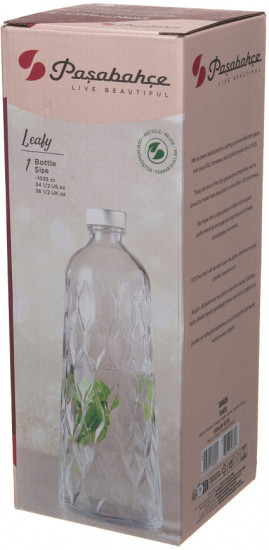 Бутылка с крышкой «Leafy»