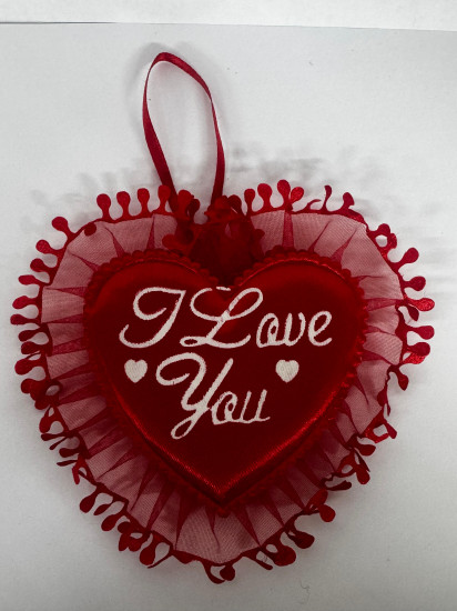 Подвеска-сердце «I love you»
