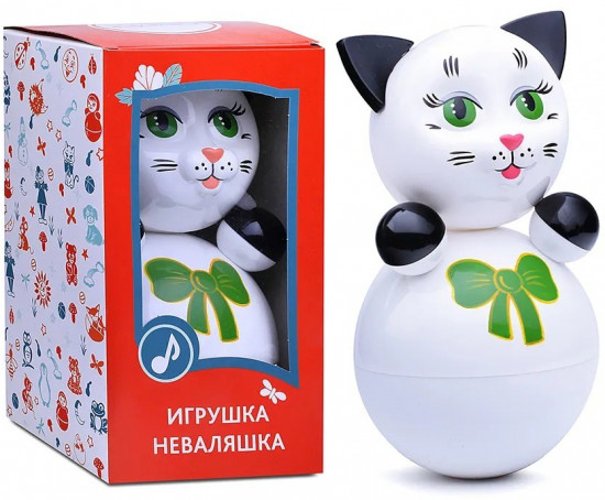 Игрушка-неваляшка «Котик»