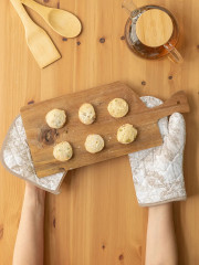 Комплект прихваток кухонных «Beige jacquard» - Фото 4