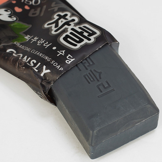 Мыло для умывания выравнивающее с древесным углём «Charcoal Cleansing Soap»