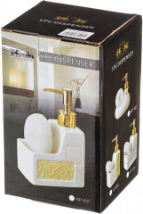 Дозатор для моющего средства с губкой - Фото 1