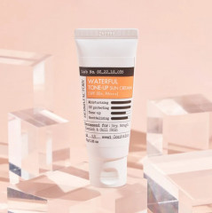 Крем для лица солнцезащитный увлажняющий «Waterful tone-up sun cream» SPF50+PA+++ - Фото 1