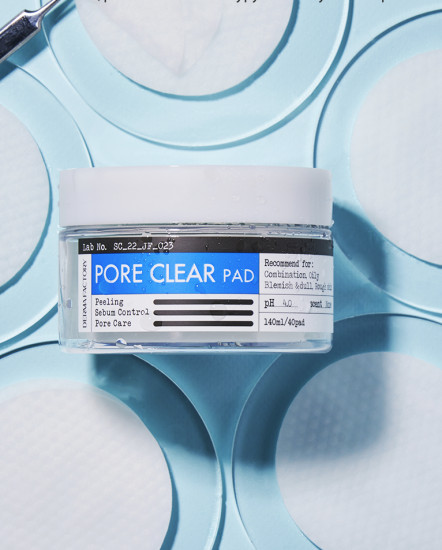 Пэды для лица очищающие «Pore clear pad»