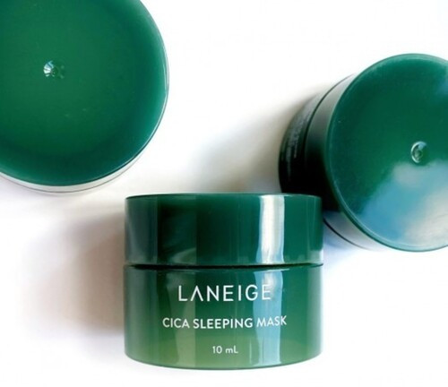Маска ночная для лица «Cica sleeping mask green»