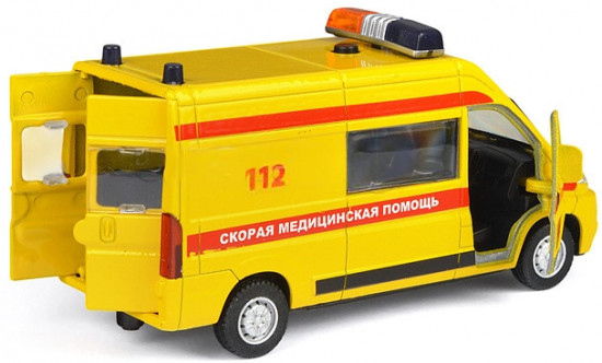 Металлическая модель «Citroёn Jumper. Реанимация»