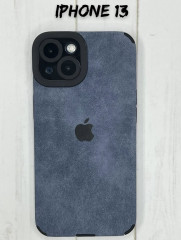 Чехол для iPhone 13 синий - Фото 3