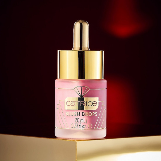 Румяна жидкие «Blush Drops», оттенок C01 Merry Mauve!