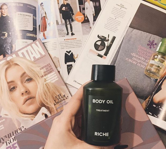 Масло для тела питательное | Body oil | Riche Cosmetics | Фото 1