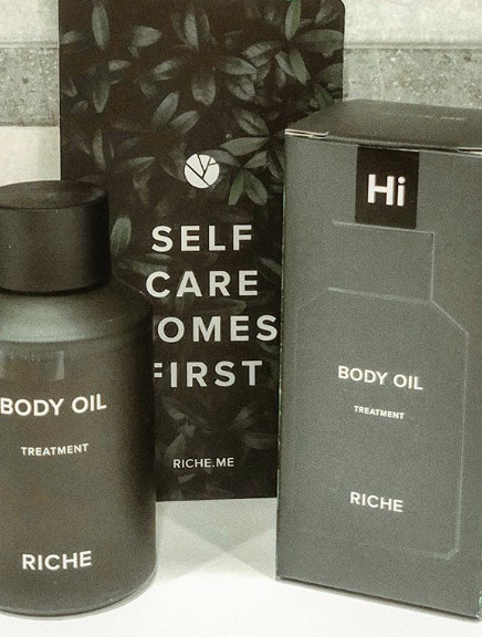 Масло для тела питательное | Body oil | Riche Cosmetics | Фото 4