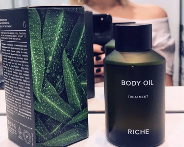 Масло для тела питательное | Body oil | Riche Cosmetics | Фото 5