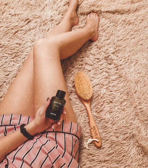 Масло для тела успокаивающее | Body oil | Riche Cosmetics | Фото 3