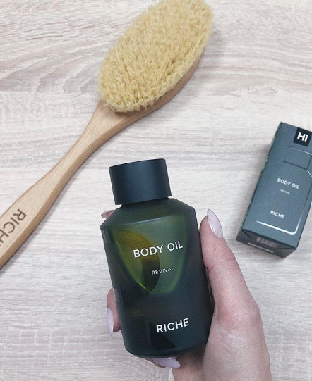 Масло для тела тонизирующее | Body oil | Riche Cosmetics | Фото 3