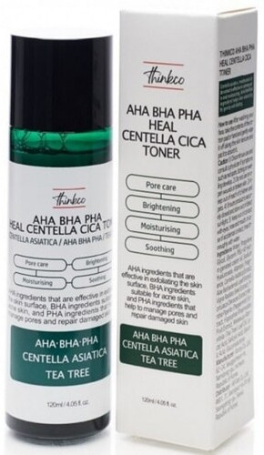 Тонер для лица с AHA, BHA, PHA кислотами и центеллой «Cica toner»