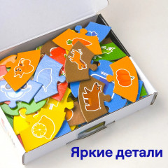Пазлы-ассоциации «Цвета» - Фото 1