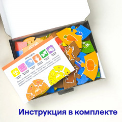 Пазлы-ассоциации «Цвета» - Фото 5