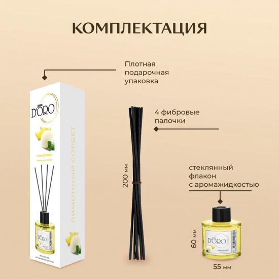 Диффузор ароматический «Лимонный сорбет»