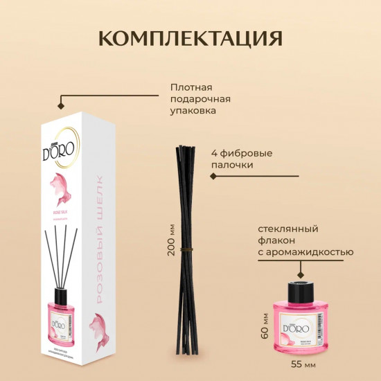 Диффузор ароматический «Розовый шёлк»