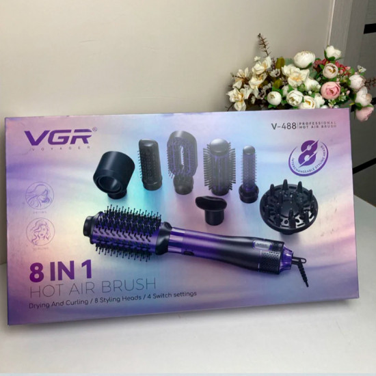 Термофен 8 в 1 VGR V-488 «Professional»