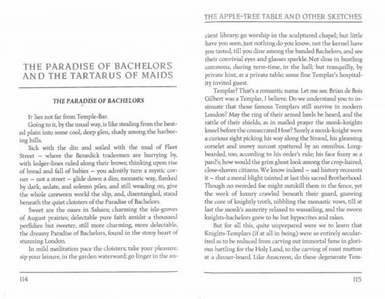 The Apple-Tree Table and Other Sketches