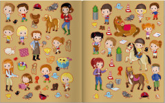 Грациозные лошадки. 70 наклеек - Фото 5