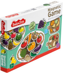 Игра магнитная «Фрукты и овощи» - Фото 1