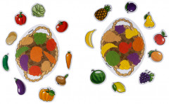 Игра магнитная «Фрукты и овощи» - Фото 3