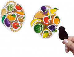 Игра магнитная «Фрукты и овощи» - Фото 5