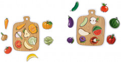 Игра магнитная «Фрукты и овощи» - Фото 6