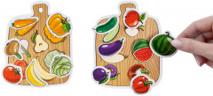 Игра магнитная «Фрукты и овощи» - Фото 7