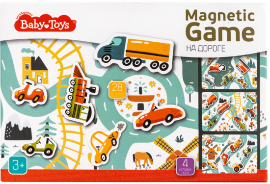 Игра магнитная «На дороге»