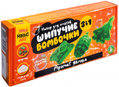 Набор для опытов 3 в 1 «Шипучие бомбочки. Аромат яблока» - Фото 2