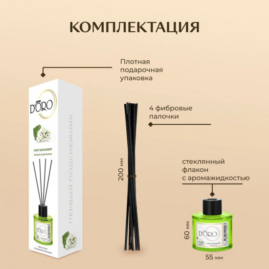 Диффузор ароматический «Первый подснежник»