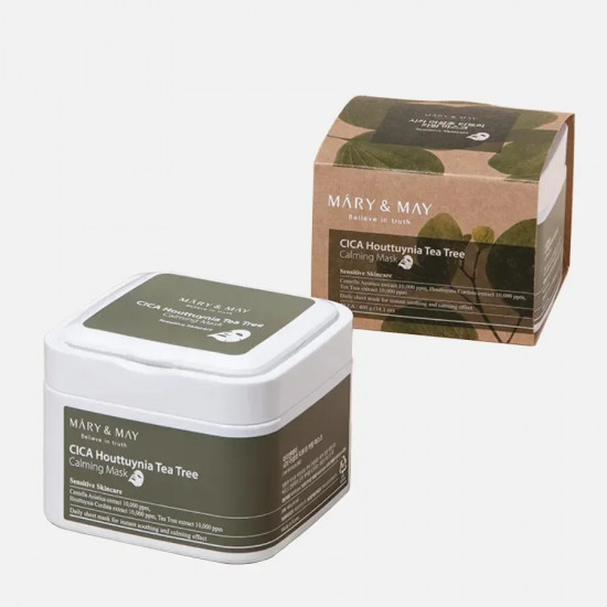 Набор масок для лица «Cica Houttuynia Tea Tree Calming Mask»
