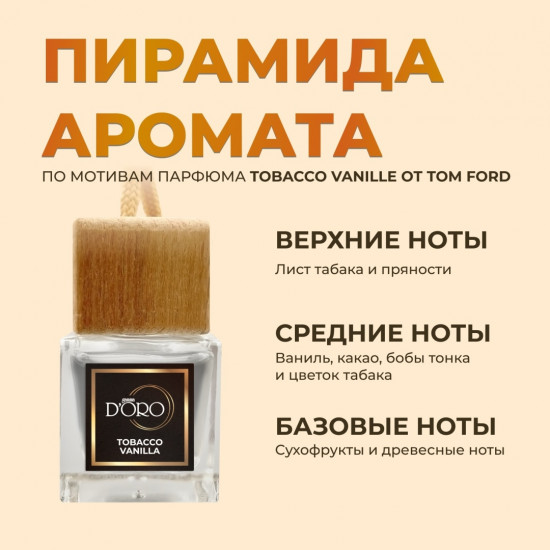 Автопарфюм «Tobacco Vanilla»