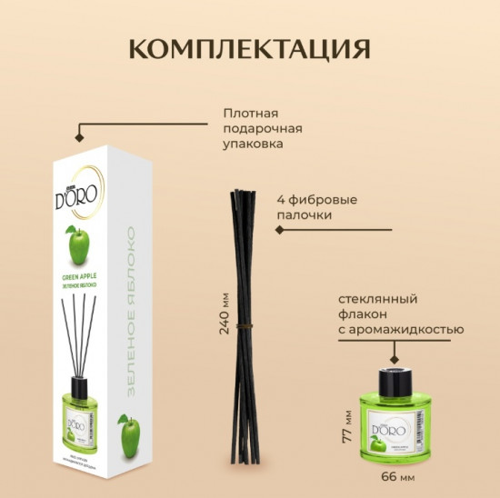 Диффузор ароматический «Зелёное яблоко»