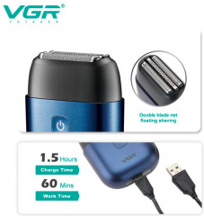 Электробритва беспроводная V-340 - Фото 3