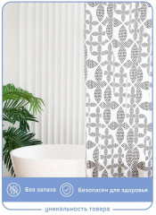 Штора для ванной «Геометрия» - Фото 4