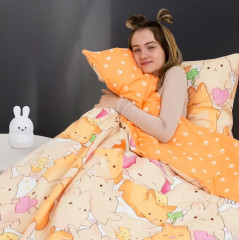 Комплект постельного белья «Зайки» - Фото 3