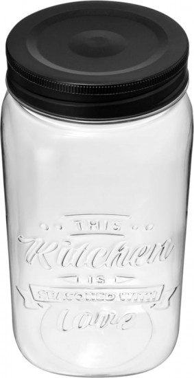 Банка для хранения с крышкой «Love Kitchen»